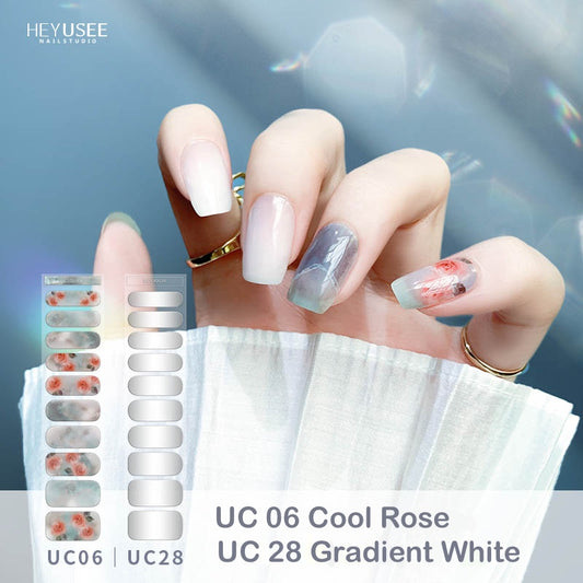 UC06 Cool Rose / UC28 Gradient White